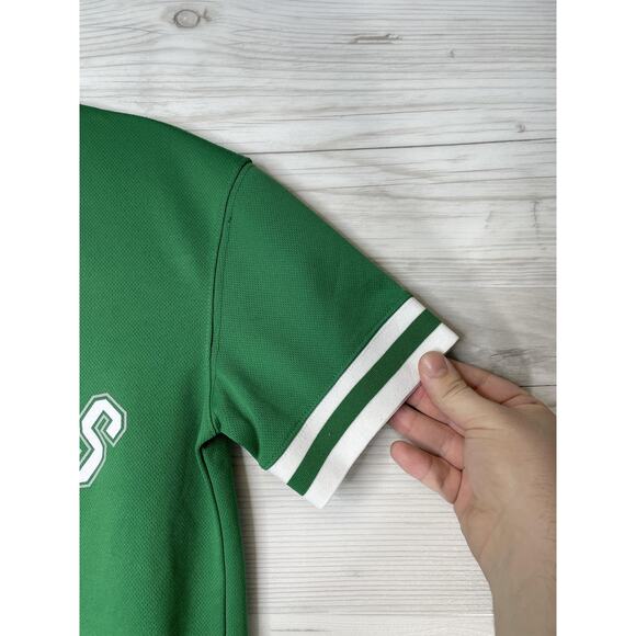 Boston Celtics Jersey Youth Medium 10/12 Green NBA Basketball Kyrie Irving 11 - Picture 3 of 9
